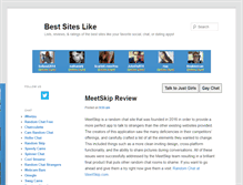 Tablet Screenshot of bestsiteslike.com